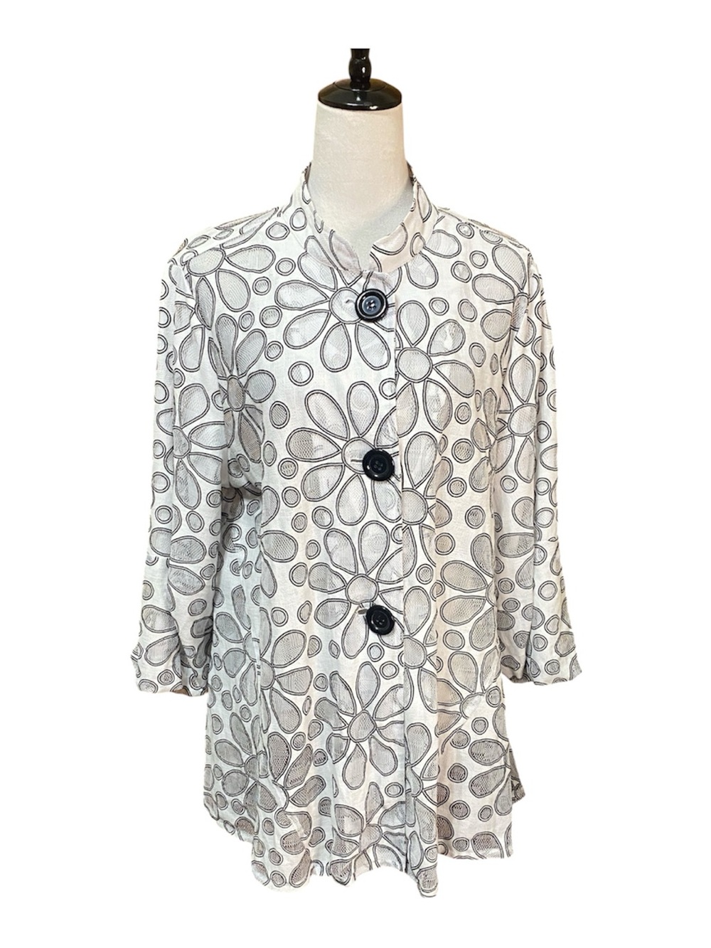 Multiples Sheer Lightweight Jacket